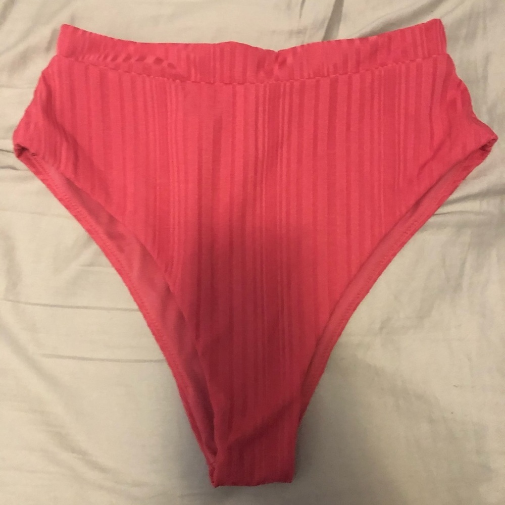 🌻Raisins Beach  High-Waist Bikini Bottom - Picture 3 of 3